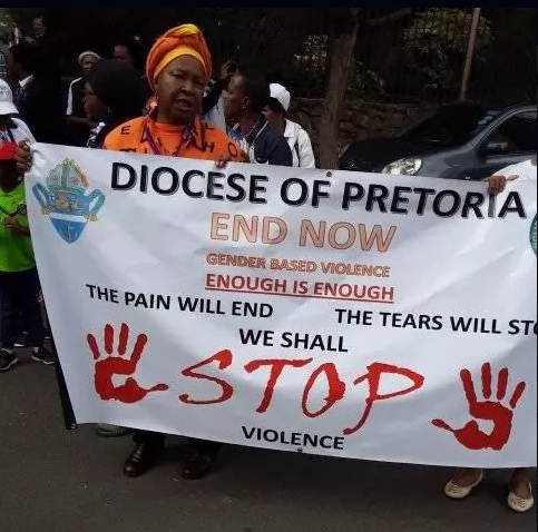 MU Diocese of Pretoria GBV March