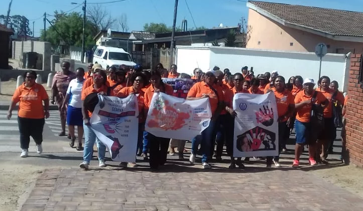 MU GBV March